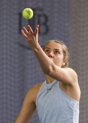 ANTONIA LOTTNER (GER) Tennis - Deutsche Meisterschaften 2017 - Deutsche Meisterschaft - - Biberach an der Riss - Baden-Wuerttemberg - Germany - 14 December 2017. Â Copyright: xJuergenxHasenkopfx