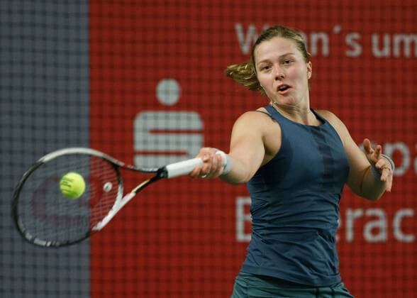 LENA RUEFFER (GER) Tennis - Deutsche Meisterschaften 2017 - Deutsche Meisterschaft - - Biberach an der Riss - Baden-Wuerttemberg - Germany - 14 December 2017. Â Copyright: xJuergenxHasenkopfx