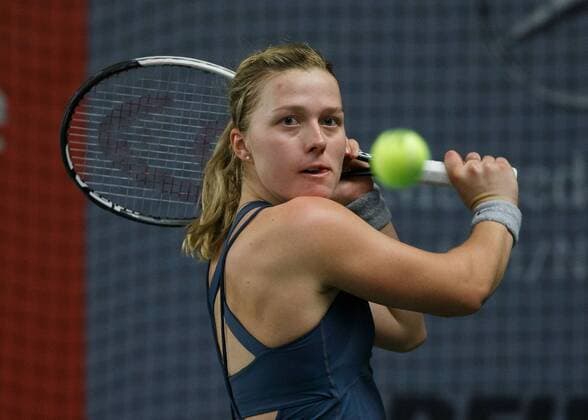 LENA RUEFFER (GER) Tennis - Deutsche Meisterschaften 2017 - Deutsche Meisterschaft - - Biberach an der Riss - Baden-Wuerttemberg - Germany - 14 December 2017. Â Copyright: xJuergenxHasenkopfx