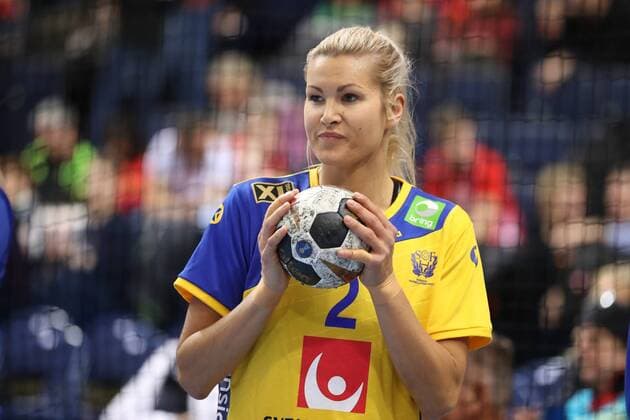 Schweden - Frankreich, 23. IHF Handball-Weltmeisterschaft der Frauen; Hamburg, 15.12.17 Hamburg, 15.12.17, Handball, 23. IHF Handball-Weltmeisterschaft der Frauen, Halbfinale, Schweden - Frankreich : Ulrika Toft Hansen (Schweden, 02)