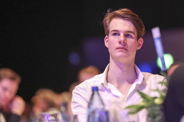 Felix Verleihung NRW Sportler des Jahres 2017 Duesseldorf, 15.12.2017 Hochspringer Falk Wendrich bei der Felix Verleihung NRW Sportler des Jahres 2017 am 15.12.2017 in der Mitsubishi Electric Halle in Duesseldorf (Nordrhein-Westfalen).