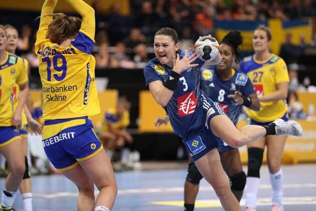 Blandine Dancette (Frankreich, 03), Anna Lagerquist (Schweden, 19) Hamburg Hamburg Deutschland Barclaycard Arena Copyright: xAgentur54Gradx xSpeedphotosx