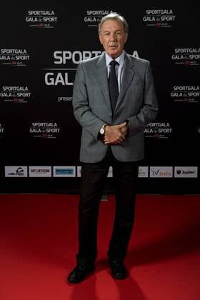 Athletics coach Roger Lespagnard pictured during the gala evening for the man and woman of the year 2017 awards, Saturday 16 December 2017, in Brussels. JASPERxJACOBS  x05234647x