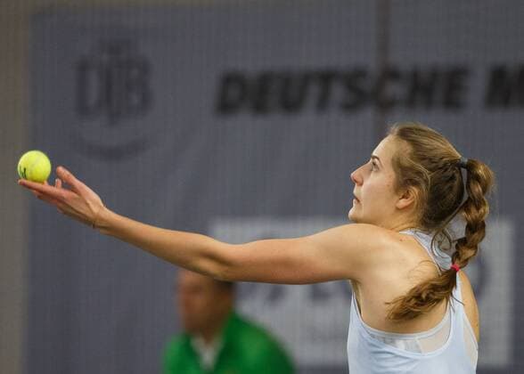 ANTONIA LOTTNER Tennis - Deutsche Meisterschaften 2017 - Deutsche Meisterschaft - - Biberach an der Riss - Baden-Wuerttemberg - Germany - 16 December 2017. Â Copyright: xJuergenxHasenkopfx