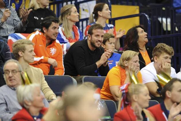 Handball, WM, Damen, Rafael van der Vaart und Sohn Damian bei Niederlande - Schweden Rafael van der Vaart im Publikum Niederlande - Schweden, Handball, 23. IHF Handball-Weltmeisterschaft der Frauen, 17.12.17 Hamburg Hamburg Germany Barclaycard Arena Copyright: xAgentur54Gradx xThomasxSobczakx