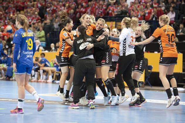 Handball, WM, Damen, Niederlande - Schweden Die Niederlande werden Dritter der Weltmeisterschaft Niederlande - Schweden, Handball, 23. IHF Handball-Weltmeisterschaft der Frauen, 17.12.17 Hamburg Hamburg Germany Barclaycard Arena Copyright: xAgentur54Gradx xThomasxSobczakx