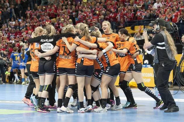 Handball, WM, Damen, Niederlande - Schweden Die Niederlande werden Dritter der Weltmeisterschaft Niederlande - Schweden, Handball, 23. IHF Handball-Weltmeisterschaft der Frauen, 17.12.17 Hamburg Hamburg Germany Barclaycard Arena Copyright: xAgentur54Gradx xThomasxSobczakx