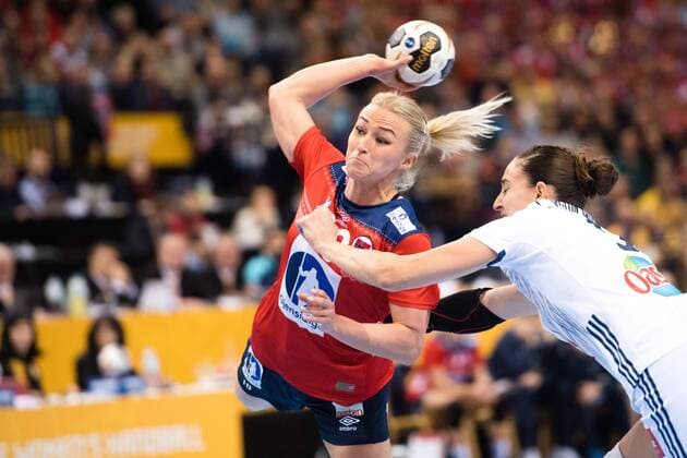 Handball, WM, Damen, Finale, Norwegen - Frankreich 171217 Norges Stine Bredal Oftedal i finalen mellan Frankrike och Norge under handbolls-VM den 17 december 2017 i Hamburg. Copyright: CARLxSANDIN BB171217CS116