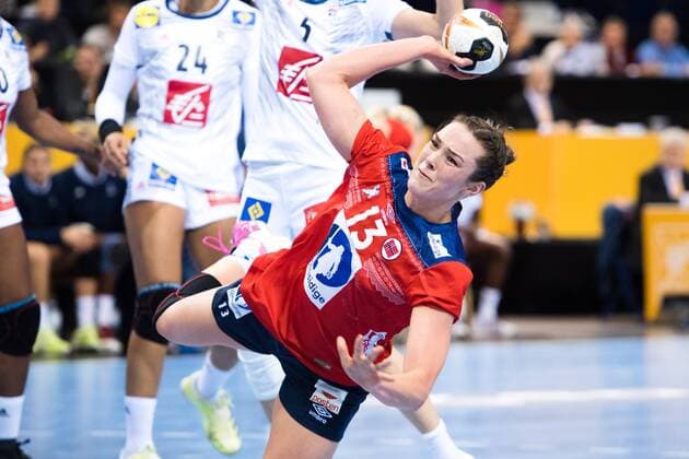 Handball, WM, Damen, Finale, Norwegen - Frankreich 171217 Norges Kari Brattset i finalen mellan Frankrike och Norge under handbolls-VM den 17 december 2017 i Hamburg. Copyright: CARLxSANDIN BB171217CS118