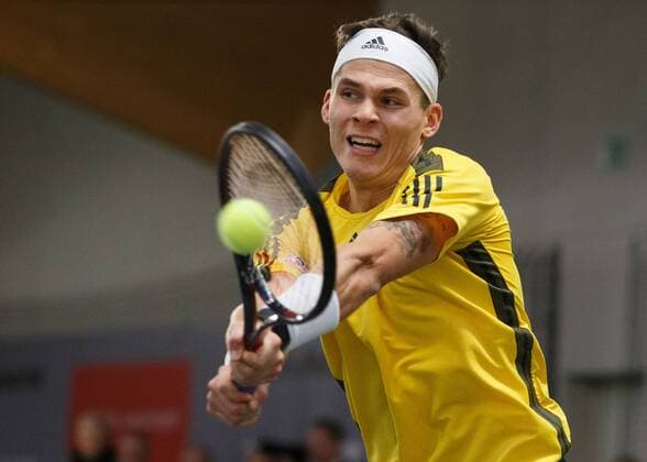 DANIEL MASUR Tennis - Deutsche Meisterschaften 2017 - Deutsche Meisterschaft - - Biberach an der Riss - Baden-Wuerttemberg - Germany - 17 December 2017. Â Copyright: xJuergenxHasenkopfx