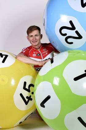 Radsport - Fotoshooting Lotto-Soudal Andre Greipel CYCLISME : Lotto - Soudal team presentation 2018 - 20 12 2017 PhotoNews Panoramic 