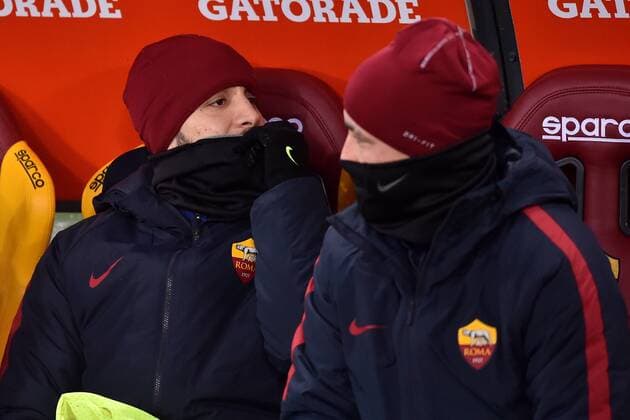 Kostas Manolas, Radja Nainggolan Roma Roma 20-12-2017 Stadio Olimpico Football Calcio Coppa Italia AS Roma - Torino . Foto Andrea Staccioli Insidefoto andreaxstaccioli