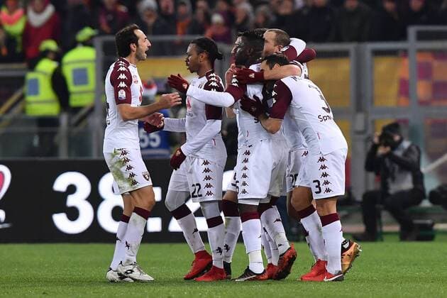 As Roma 20 12 2017 - Coppa Italia Roma-Torino foto Antonello Sammarco Image nella foto: esultanza gol Lorenzo De Silvestri 