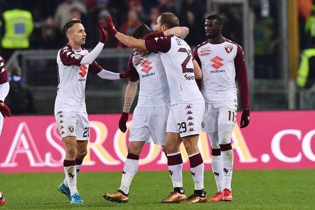As Roma 20 12 2017 - Coppa Italia Roma-Torino foto Antonello Sammarco Image nella foto: esultanza gol Lorenzo De Silvestri 