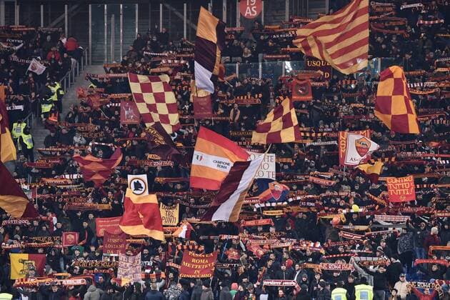As Roma 20 12 2017 - Coppa Italia Roma-Torino foto Antonello Sammarco Image nella foto: tifosi Roma 