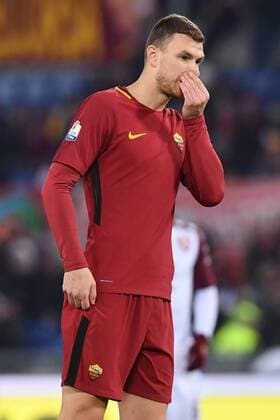 As Roma 20 12 2017 - Coppa Italia Roma-Torino foto Antonello Sammarco Image nella foto: Edin Dzeko 
