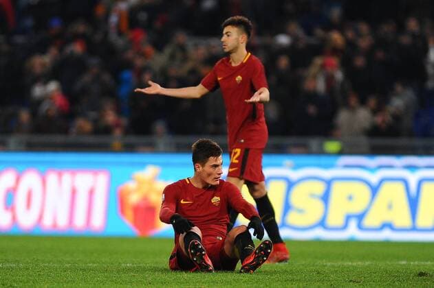 Fußball, Coppa Italia, AS Rom - FC Turin IPP20171220 Football - soccer: Coppa Italia, AS Rom - FC Turin, la delusione di Patrik Schick. (Hinweis: Verwendung nur in Deutschland - only Germany) *** IPP20171220 football soccer Coppa Italia Roma FC Turin la delusione di Patrik Schick note only use only in Germany Germany 