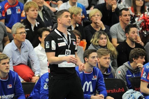 Jens Buerkle (HBW Balingen-Weilstetten Trainer) Handball,Maenner,2.Bundesliga,22.12.2017, Foto:TBaur Eibner Balingen Copyright: xBaurT Eibner-Pressefotox EP_ToBa