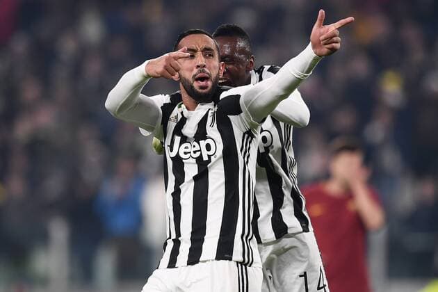 Fußball, Juventus Turin - AS Rom Mg Torino 23 12 2017 - campionato di calcio serie A Juventus-Roma foto Matteo Gribaudi Image nella foto: esultanza gol Medhi Benatia 