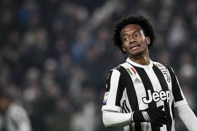 Fußball, Juventus Turin - AS Rom Juan Cuadrado Juventus Torino 23-12-2017 Allianz Stadium Calcio Serie A Juventus - Roma foto OnePlusNine Insidefoto OnePlusNine