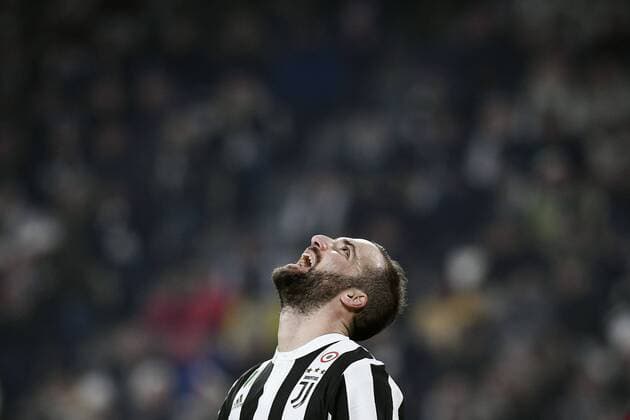 Fußball, Juventus Turin - AS Rom Gonzalo Higuain Juventus Torino 23-12-2017 Allianz Stadium Calcio Serie A Juventus - Roma foto OnePlusNine Insidefoto OnePlusNine