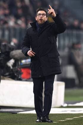 Fußball, Juventus Turin - AS Rom Mg Torino 23 12 2017 - campionato di calcio serie A Juventus-Roma foto Matteo Gribaudi Image nella foto: Eusebio Di Francesco 