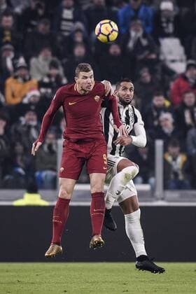 Fußball, Juventus Turin - AS Rom Edin Dzeko Roma, Mehdi Benatia Juventus Torino 23-12-2017 Allianz Stadium Calcio Serie A Juventus - Roma foto OnePlusNine Insidefoto OnePlusNine