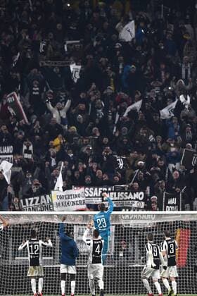 Fußball, Juventus Turin - AS Rom Mg Torino 23 12 2017 - campionato di calcio serie A Juventus-Roma foto Matteo Gribaudi Image nella foto: esultanza a fine gara Juventus 