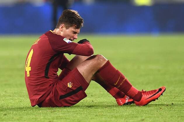 Fußball, Juventus Turin - AS Rom Mg Torino 23 12 2017 - campionato di calcio serie A Juventus-Roma foto Matteo Gribaudi Image nella foto: Patrik Shick 