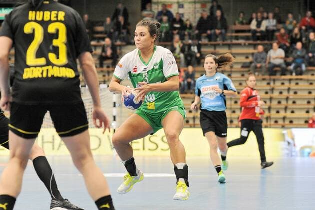 Maxime Struijs (Frisch Auf Goeppingen 3) Handball,Frauen,1.Bundesliga,23.12.2017, Foto:TBaur Eibner Goeppingen Copyright: xBaurT Eibner-Pressefotox EP_ToBa