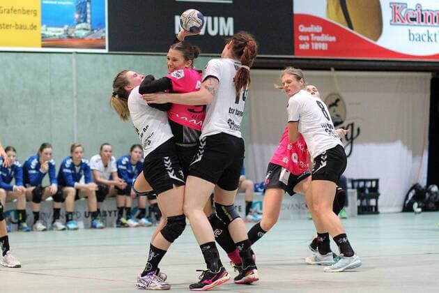 Handball 1. HBF TusSies Metzingen vs. TSV Bayer 04 Leverkusen 2017-12-23 Metzingen Copyright: xBaur_Seb Eibner-Pressefotox EP_Seb_Ba