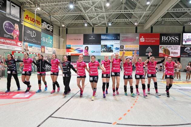 Handball 1. HBF TusSies Metzingen vs. TSV Bayer 04 Leverkusen 2017-12-23 Metzingen Copyright: xBaur_Seb Eibner-Pressefotox EP_Seb_Ba