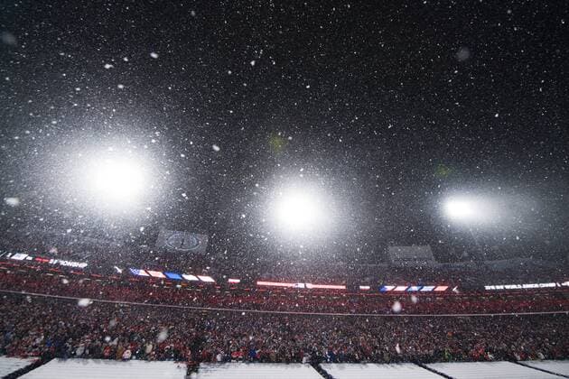 Bilder des Tages - SPORT 171229 Publik under ishockeymatchen i JVM mellan Kanada och USA den 29 december 2017 i Buffalo. Copyright: JOELxMARKLUND BB171229JM082