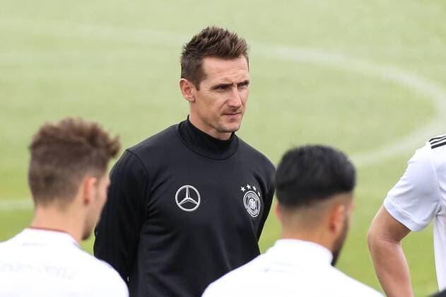 Co-Trainer Miroslav Klose (Deutschland) - DFB Nationalmannschaft Training auf dem Trainingsplatz von adidas in Herzogenaurach - Deutschland, Fussball, Mann, Maenner,09.06.2017