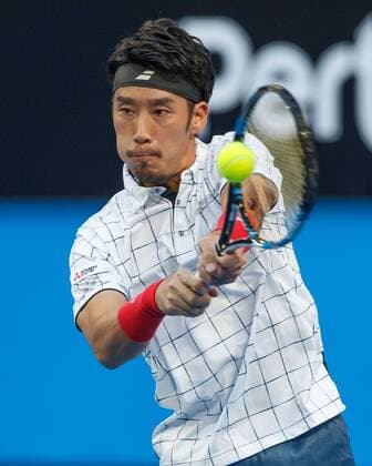YUICHI SUGITA (JPN) Tennis - Hopman Cup 2018 - ITF - Perth Arena - Perth - Western Australia - Australia - 30 December 2017. Â Copyright: xJuergenxHasenkopfx