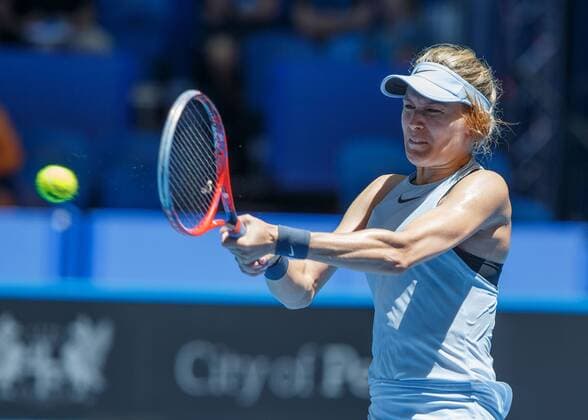 EUGENIE BOUCHARD (CAN) Tennis - Hopman Cup 2018 - ITF - Perth Arena - Perth - Western Australia - Australia - 31 December 2017. Â Copyright: xJuergenxHasenkopfx