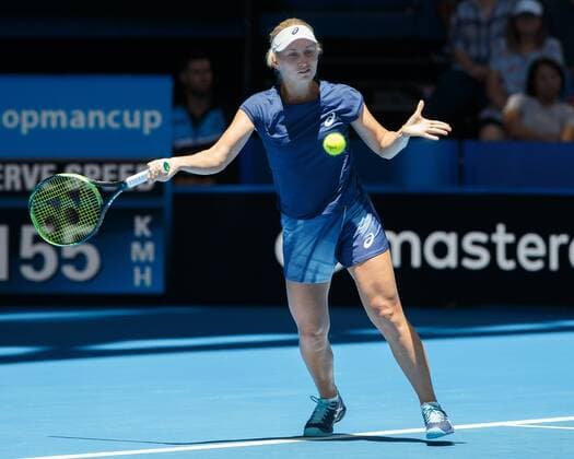 DARIA GAVRILOVA (AUS) Tennis - Hopman Cup 2018 - ITF - Perth Arena - Perth - Western Australia - Australia - 31 December 2017. Â Copyright: xJuergenxHasenkopfx