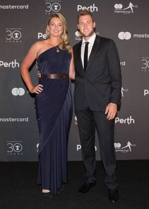 Tennis, Hopman Cup Neujahrsgala Hopman Cup Feature, COCO VANDEWEGHE JACK SOCK, Team USA, New Years Eve Gala, Silvester Ball Tennis - Hopman Cup 2018 - ITF - Perth Arena - Perth - Western Australia - Australia - 31 December 2017. Â Copyright: xJuergenxHasenkopfx