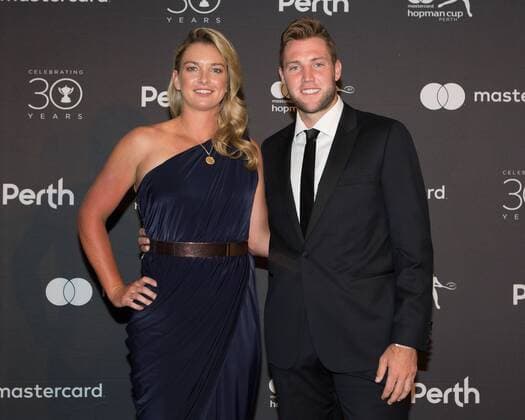 Tennis, Hopman Cup Neujahrsgala Hopman Cup Feature, COCO VANDEWEGHE JACK SOCK, Team USA, New Years Eve Gala, Silvester Ball Tennis - Hopman Cup 2018 - ITF - Perth Arena - Perth - Western Australia - Australia - 31 December 2017. Â Copyright: xJuergenxHasenkopfx