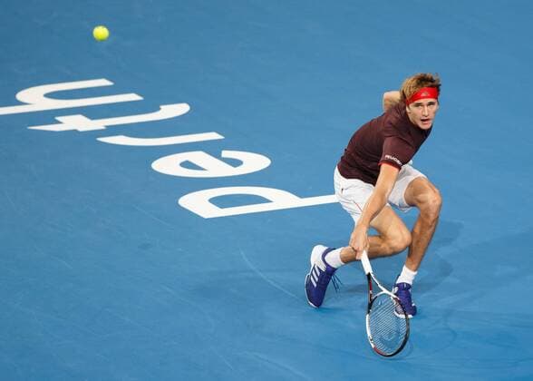 ALEXANDER ZVEREV (GER) Tennis - Hopman Cup 2018 - ITF - Perth Arena - Perth - Western Australia - Australia - 1 January 2018. Â Copyright: xJuergenxHasenkopfx