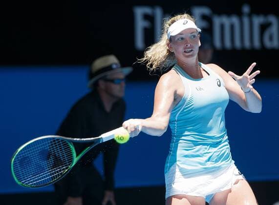 COCO VANDEWEGHE (USA), Team USA Tennis - Hopman Cup 2018 - ITF - Perth Arena - Perth - Western Australia - Australia - 2 January 2018. Â Copyright: xJuergenxHasenkopfx