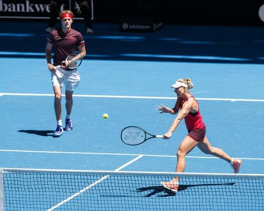 ANGELIQUE KERBER ALEXANDER ZVEREV, Team Germany Tennis - Hopman Cup 2018 - ITF - Perth Arena - Perth - Western Australia - Australia - 3 January 2018. Â Copyright: xJuergenxHasenkopfx