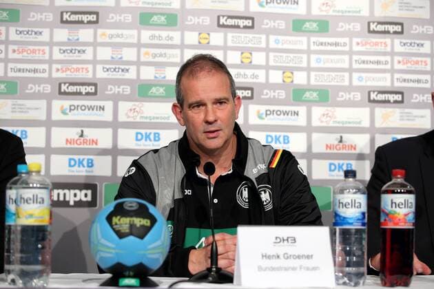 Bundestrainer Henk Gorener, Vorstellung Frauen Nationaltrainer, Handball, GER, Nationalteam, Pressekonferenz, 2018, Deutschland, 04.01.2018, Stuttgart Copyright: xLanger Eibner-Pressefotox EP_HLR