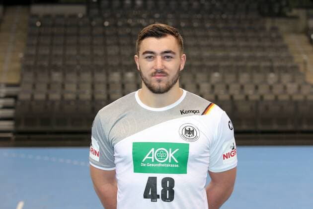Jannik Kohlbacher ( Deutschland ), Handball, GER, Nationalteam, Portraet, 2018, Deutschland, 04.01.2018, Stuttgart Copyright: xLanger Eibner-Pressefotox EP_HLR