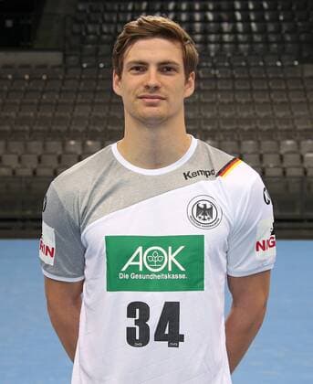 04.01.2018, Deutschland, Stuttgart, Medientermin Handball-Nationalmannschaft in Stuttgart: Rune Dahmke