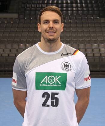 04.01.2018, Deutschland, Stuttgart, Medientermin Handball-Nationalmannschaft in Stuttgart: Kai Häfner