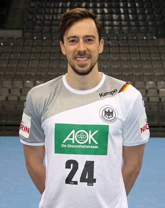 04.01.2018, Deutschland, Stuttgart, Medientermin Handball-Nationalmannschaft in Stuttgart: Patrick Groetzki