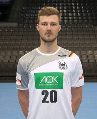04.01.2018, Deutschland, Stuttgart, Medientermin Handball-Nationalmannschaft in Stuttgart: Philipp Weber