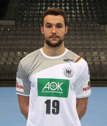 04.01.2018, Deutschland, Stuttgart, Medientermin Handball-Nationalmannschaft in Stuttgart: Bastian Roscheck