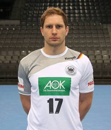 04.01.2018, Deutschland, Stuttgart, Medientermin Handball-Nationalmannschaft in Stuttgart: Steffen Weinhold